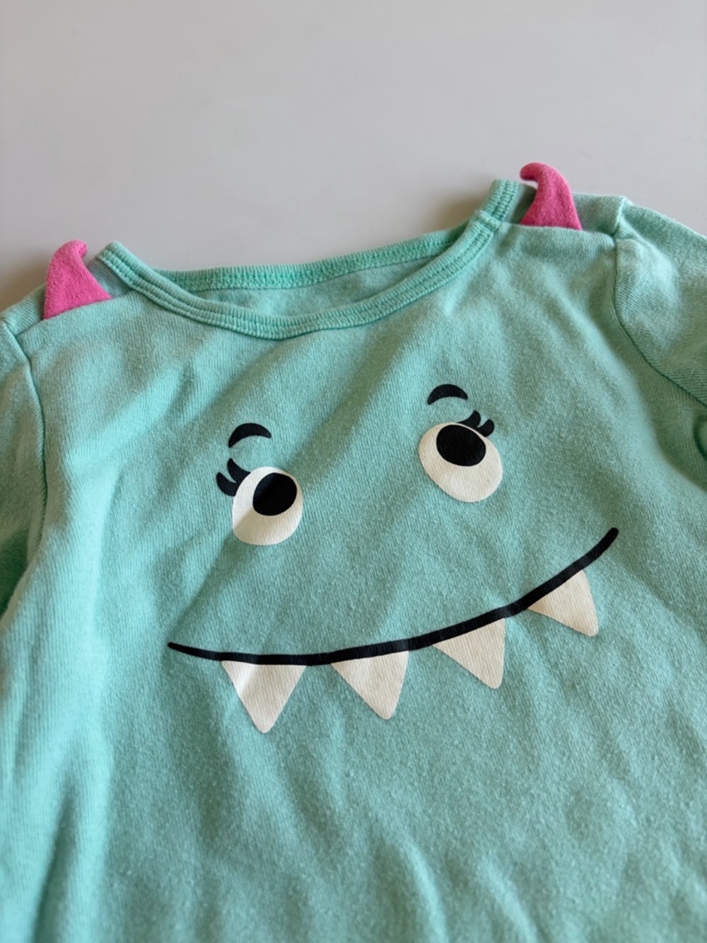 Bundle of Baby Girl Carter’s Onesies and Cardigans Size 9 Months Mint Green - Picture 12 of 16